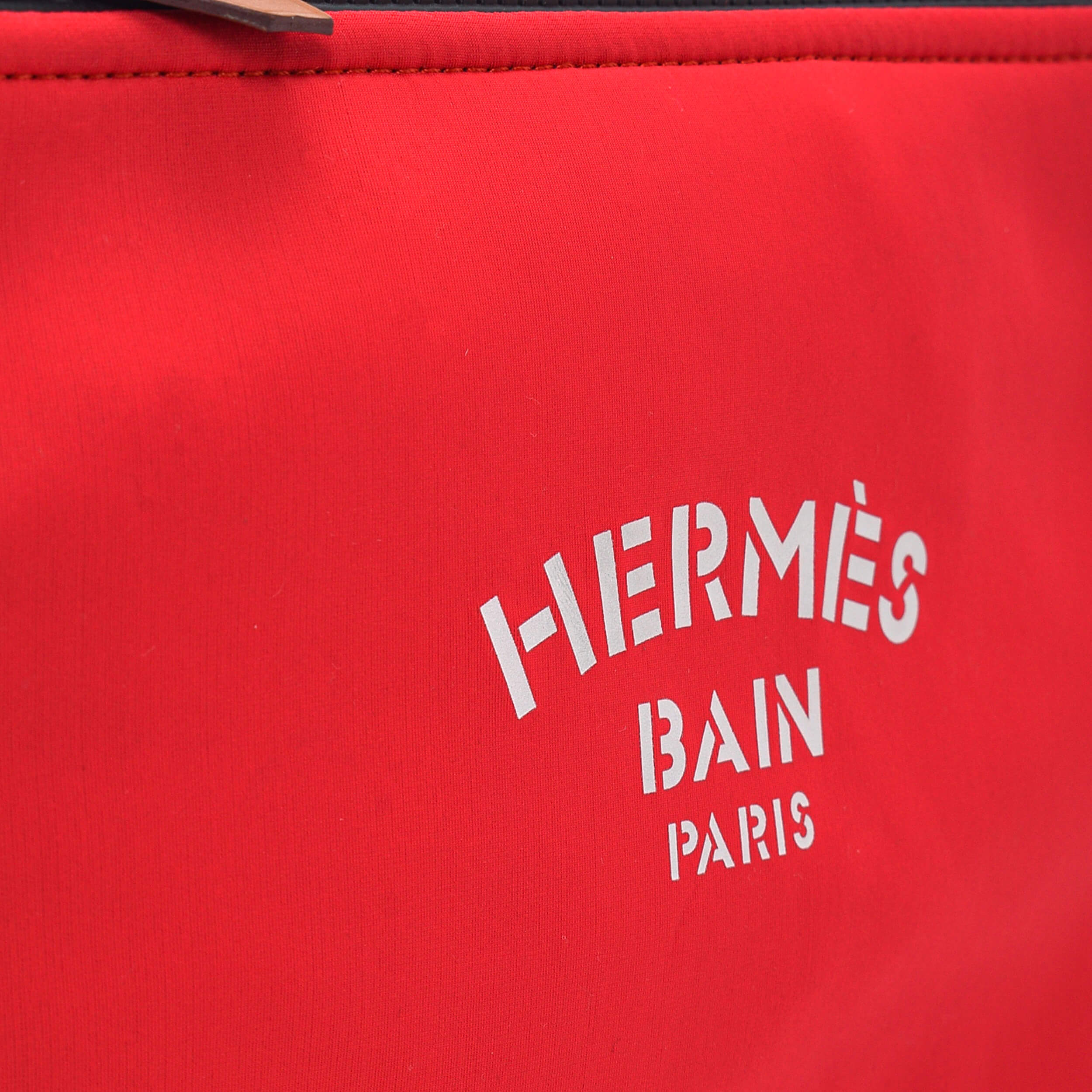 Hermes -  Red Scuba Small Neo Bain Pouch